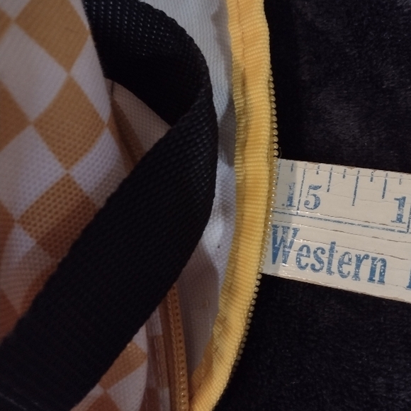 Vans Yellow Checkered Backpack - Picture 9 of 12